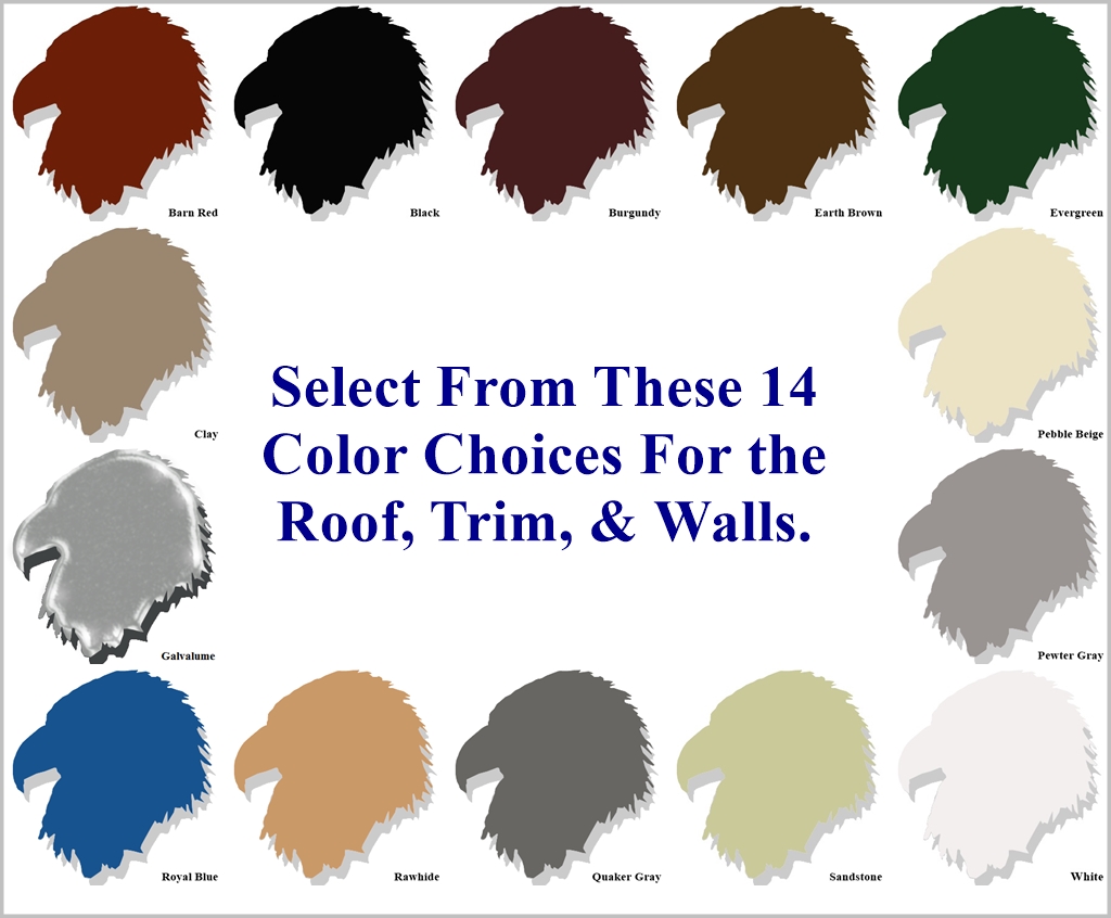 Metal Carport Color Choices